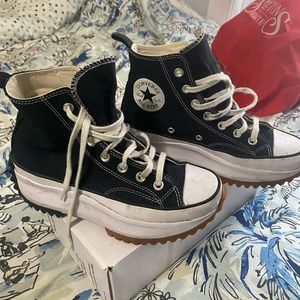 High top black Converse